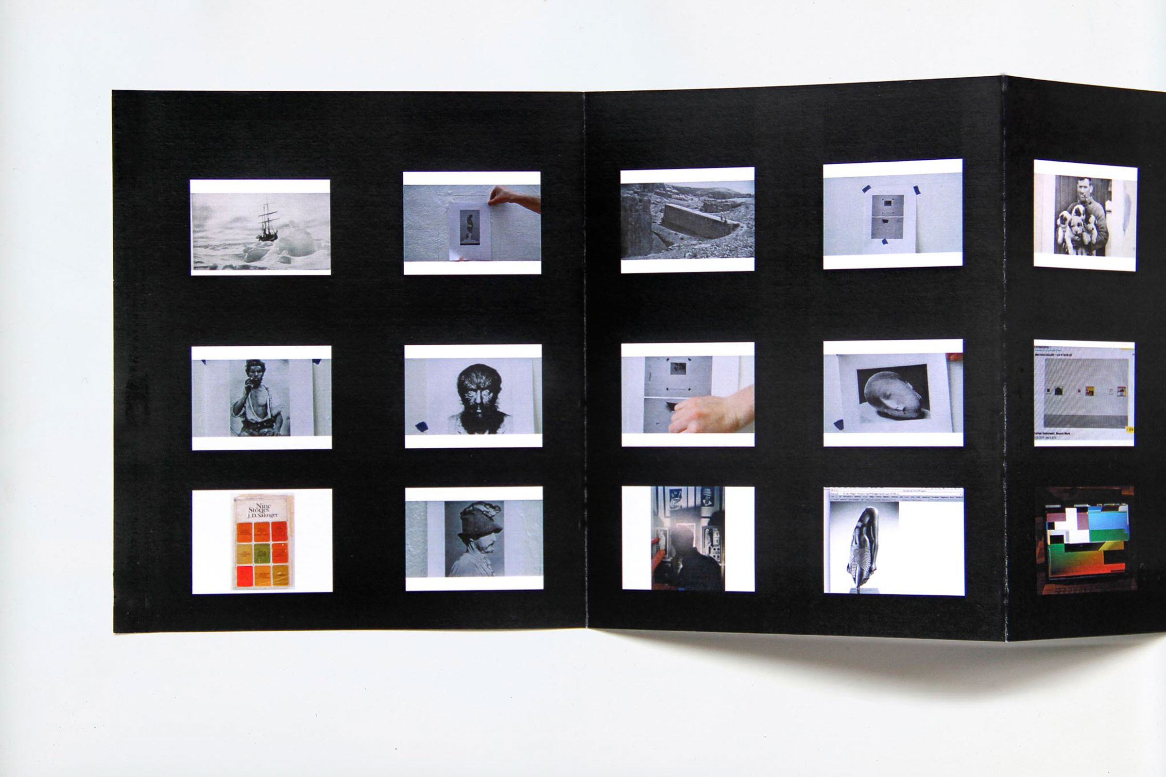 FULCRUM, INVITATION. DIGITAL PRINT, 12" x 5". HUNTER COLLEGE, NEW YORK. 2013